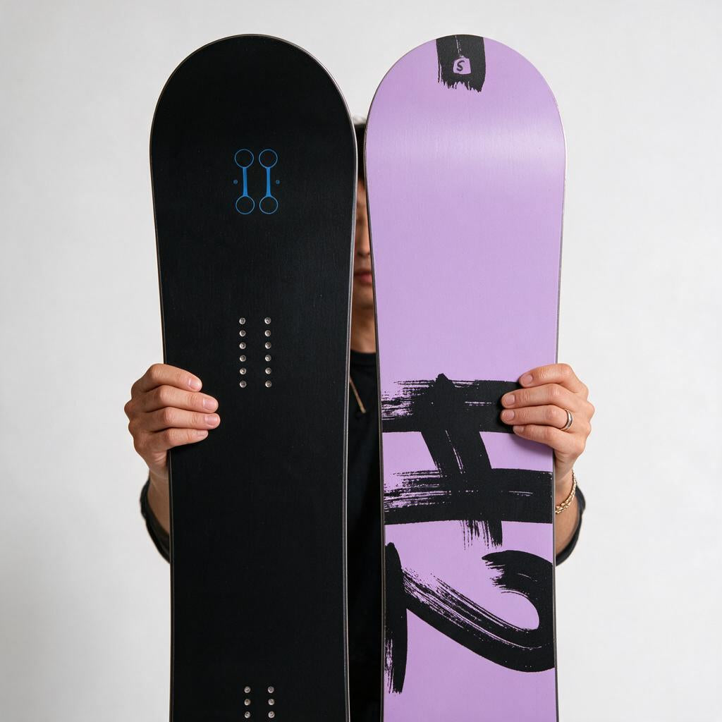 The Collection Snowboard: Hydrogen - 模特图